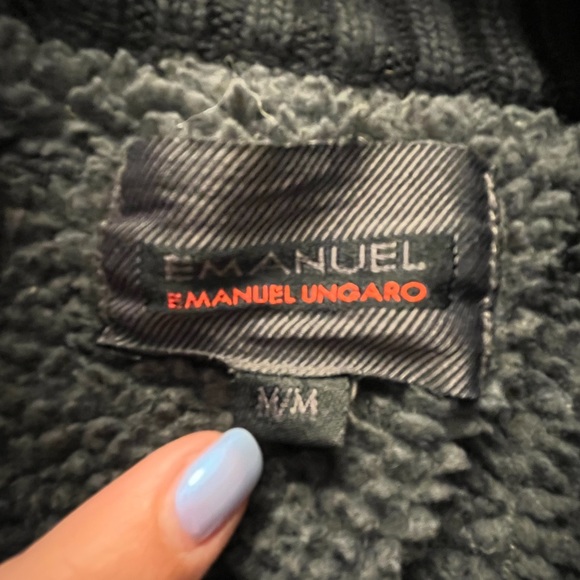 Black Zip Sweater Super Warm - Picture 5 of 6